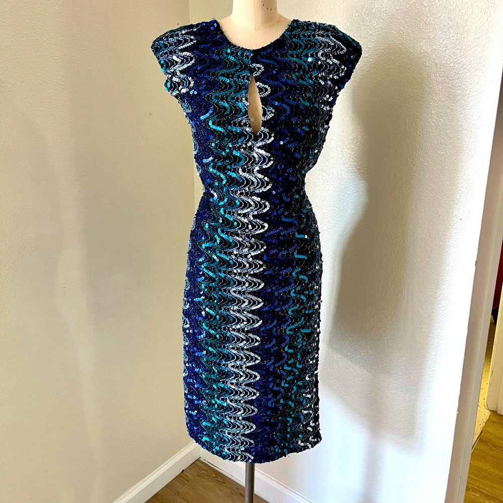 Vintage Sequins Dress